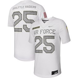 Nike Men's Air Force Falcons White #25 Replica Rival Football Jersey