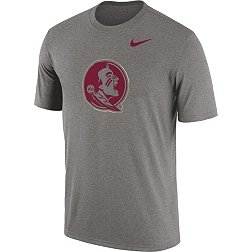 Nike Men's Florida State Seminoles Grey Authentic Tri-Blend T-Shirt