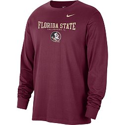 Nike Men's Florida State Seminoles Maroon Long Sleeve T-Shirt