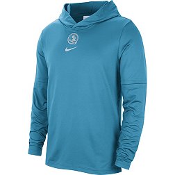 Nike Men's Florida State Seminoles Turquoise Dri-FIT Hooded Long Sleeve T-Shirt