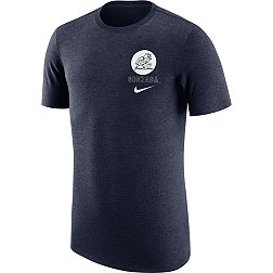 Nike Men's Gonzaga Bulldogs Navy Tri-Blend Retro Logo T-Shirt