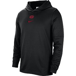 Nike Men's Georgia Bulldogs Black Dri-FIT Football Team Issue Long Sleeve T-Shirt