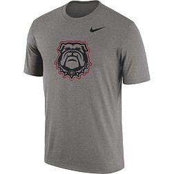 Nike Men's Georgia Bulldogs Grey Authentic Tri-Blend T-Shirt