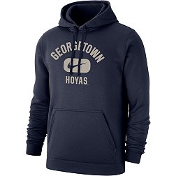 Nike Men's Georgetown Hoyas Blue Club Fleece Pill Swoosh Pullover Hoodie