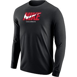 Nike Men's Ohio State Buckeyes Columbus Black City 3.0 Long Sleeve T-Shirt