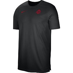 Nike Men's Ohio State Buckeyes Black Football Coach Dri-FIT UV T-Shirt