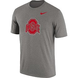 Nike Men's Ohio State Buckeyes Grey Authentic Tri-Blend T-Shirt