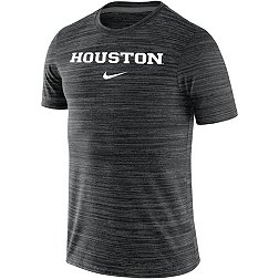 Nike Men's Houston Cougars Black Dri-FIT Velocity Football Team Issue T-Shirt