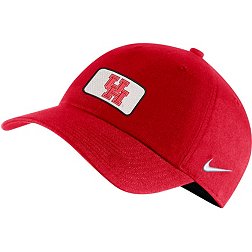 Nike Men's Houston Cougars Red Heritage86 Logo Adjustable Hat