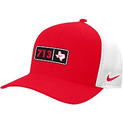 Nike Men's Houston Cougars Red 713 Area Code Classic99 Trucker Hat