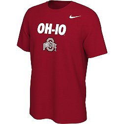 Nike Men's Ohio State Buckeyes Scarlet OH-IO T-Shirt