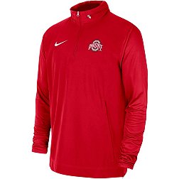 Nike Men's Ohio State Buckeyes Scarlet Lightweight Football Coach's Jacket