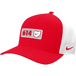 Nike Men's Ohio State Buckeyes Scarlet 614 Area Code Classic99 Trucker Hat