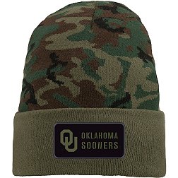 Jordan Men's Oklahoma Sooners Camo Military Knit Hat