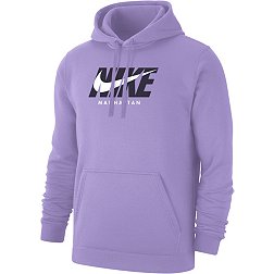 Nike Men's Kansas State Wildcats Manhattan Lavender City 3.0 Pullover Hoodie