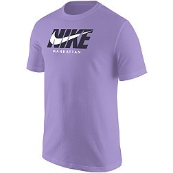 Nike Men's Kansas State Wildcats Manhattan Lavender City 3.0 T-Shirt