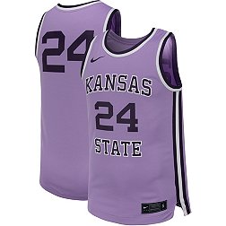 Nike Men's Kansas State Wildcats #24 Purple Replica Basketball Jersey