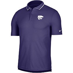 Nike Men's Kansas State Wildcats Purple UV Collegiate Polo