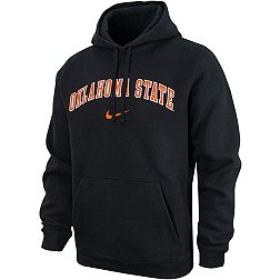 Nike Men's Oklahoma State Cowboys Black Tackle Twill Pullover Hoodie