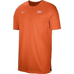 Nike Men's Oklahoma State Cowboys Orange Football Coach Dri-FIT UV T-Shirt