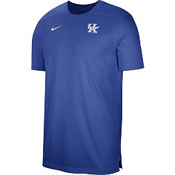 Nike Men's Kentucky Wildcats Blue Football Coach Dri-FIT UV T-Shirt