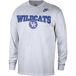 Nike Men's Kentucky Wildcats White Max90 JV Long Sleeve T-Shirt