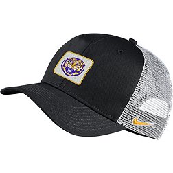 Men's '47 Purple LSU Tigers High Point Clean Up Trucker Snapback Hat