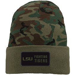 Nike Men's LSU Tigers Camo Military Knit Hat