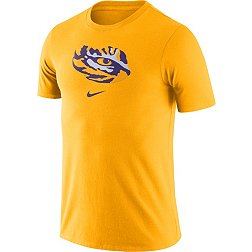 Nike Men's LSU Tigers Gold Logo T-Shirt