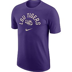 Nike Men's LSU Tigers Purple University Arch Logo T-Shirt