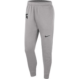 Nike Men's Michigan State Spartans Pewter Grey Club Fleece Sweatpants