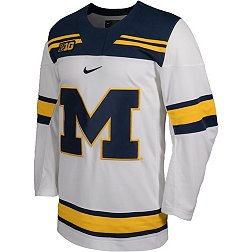Nike Men's Michigan Wolverines White Replica Hockey Jersey