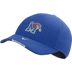 Nike Men's Memphis Tigers Blue AeroBill Swoosh Flex Classic99 Football Sideline Hat