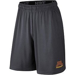 Nike Men's Minnesota Golden Gophers Grey Dri-FIT Fly Shorts