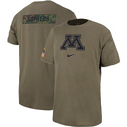 Nike Men's Minnesota Golden Gophers Olive Military Appreciation T-Shirt