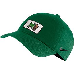 Nike Men's Marshall Thundering Herd Green Heritage86 Logo Adjustable Hat
