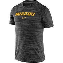Nike Men's Missouri Tigers Black Dri-FIT Velocity Football Team Issue T-Shirt