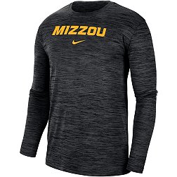 Nike Men's Missouri Tigers Black Dri-FIT Velocity Football Team Issue T-Shirt