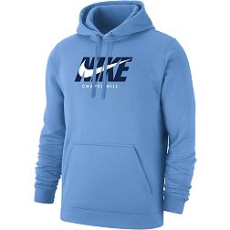 Nike Men's North Carolina Tar Heels Chapel Hill Carolina Blue City 3.0 Pullover Hoodie