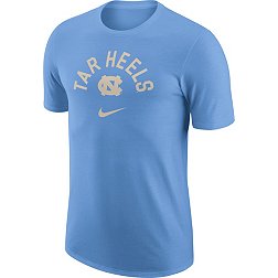 Nike Men's North Carolina Tar Heels Carolina Blue University Arch Logo T-Shirt