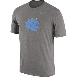 Nike Men's North Carolina Tar Heels Grey Authentic Tri-Blend T-Shirt