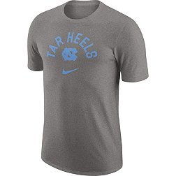Nike Men's North Carolina Tar Heels Grey University Arch Logo T-Shirt