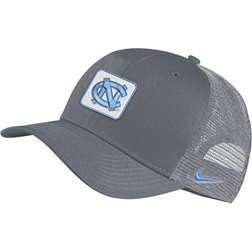 Nike Men's North Carolina Tar Heels Grey Classic99 Trucker Hat