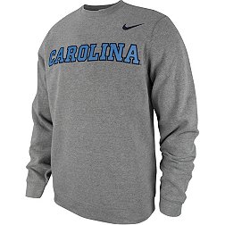 Jordan Men's North Carolina Tar Heels Grey Tackle Twill Pullover Crew Sweatshirt