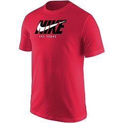 Men's Las Vegas Aces Nike Red Logo Performance T-Shirt