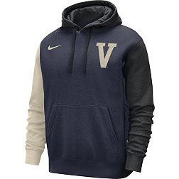 Nike Men's Villanova Wildcats Navy Colorblock Club Fleece College Pullover Hoodie