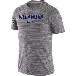 Nike Men's Villanova Wildcats Grey Dri-FIT Velocity Football Team Issue T-Shirt