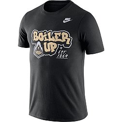 Nike Men's Purdue Boilermakers Black Loud Authentic Tri-Blend T-Shirt