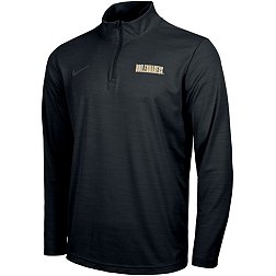 Nike Men's Purdue Boilermakers Black Intensity Quarter-Zip Shirt