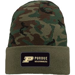 Nike Men's Purdue Boilermakers Camo Military Knit Hat